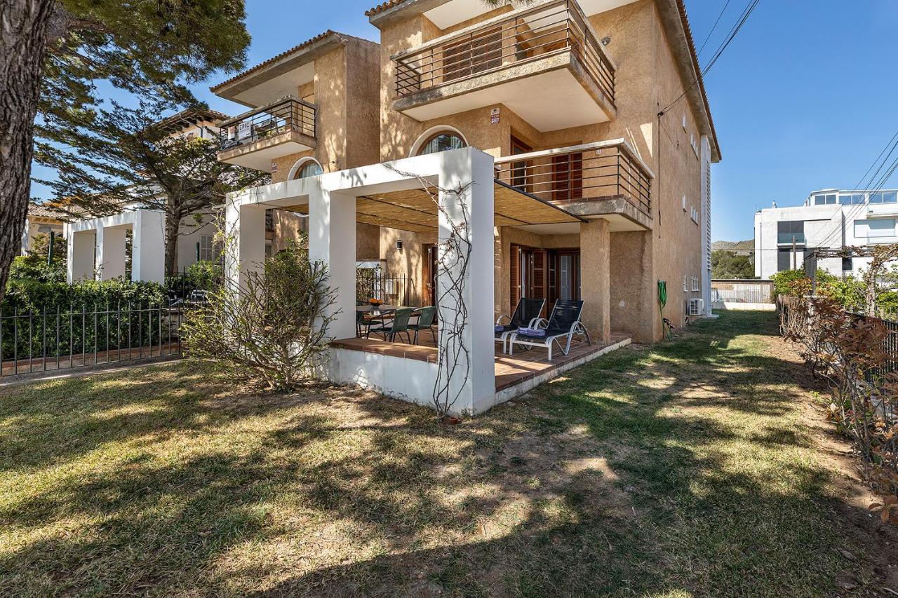La Gola Apartment, First-Line Beachfront, Newly Refurbished Port de Pollença Esterno foto