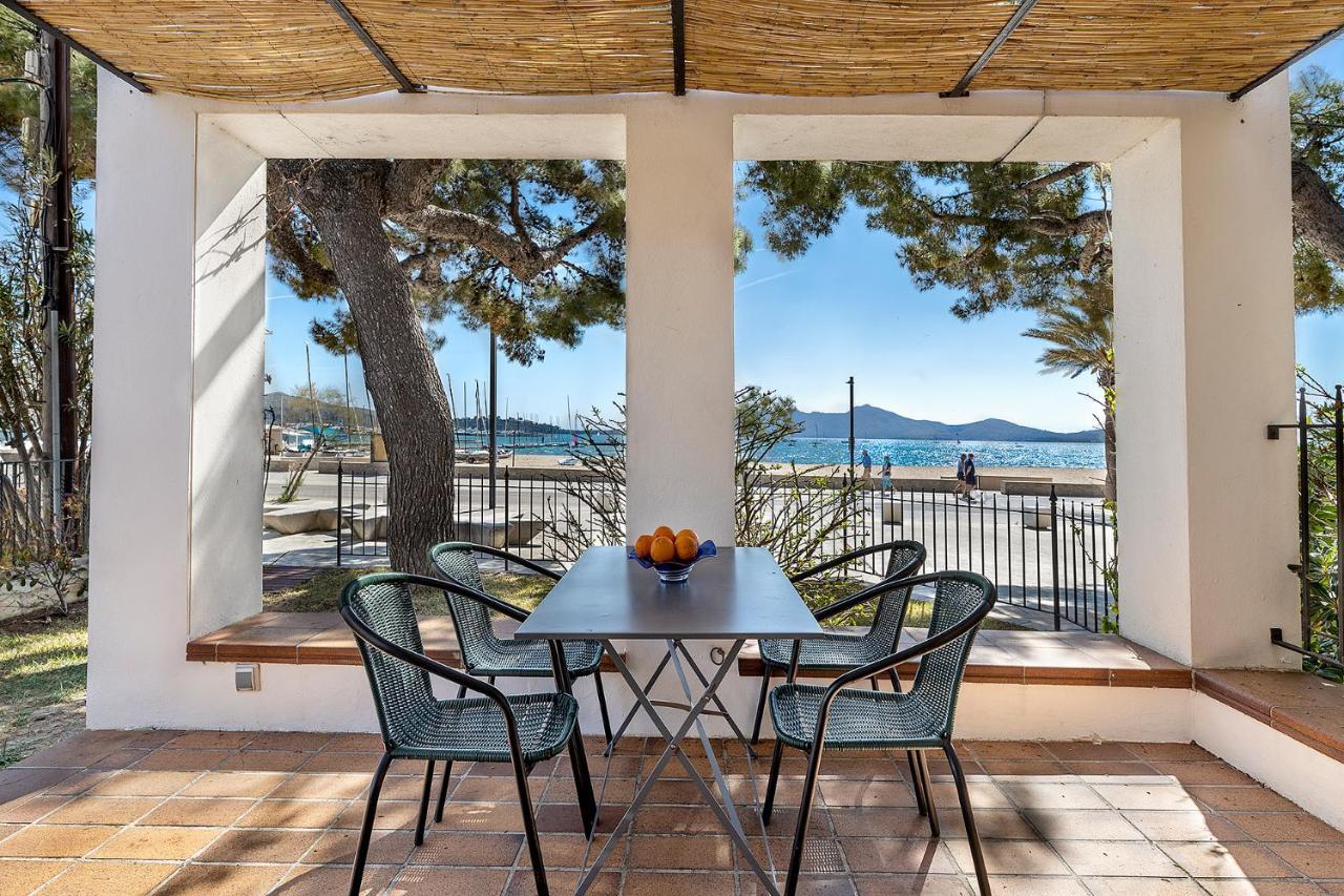 La Gola Apartment, First-Line Beachfront, Newly Refurbished Port de Pollença Esterno foto
