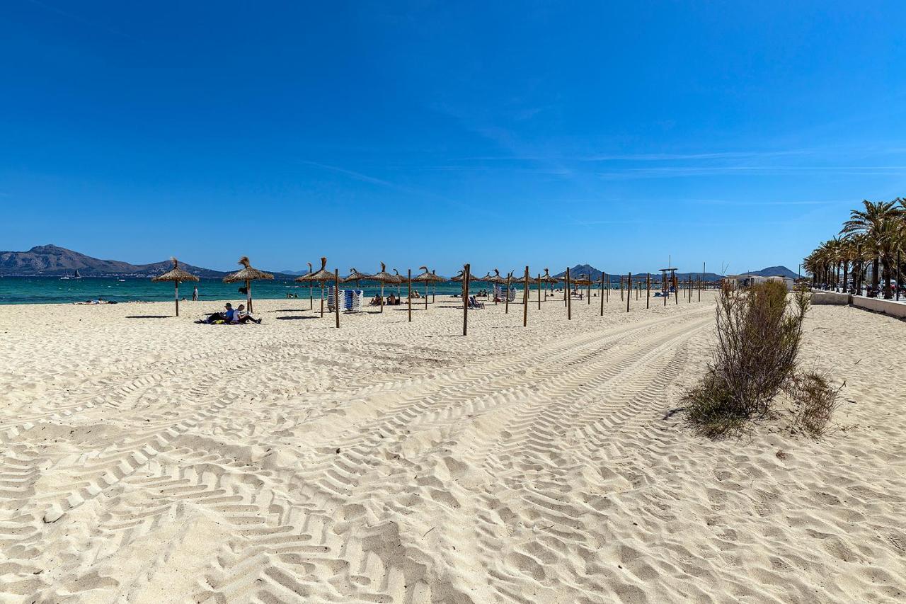La Gola Apartment, First-Line Beachfront, Newly Refurbished Port de Pollença Esterno foto